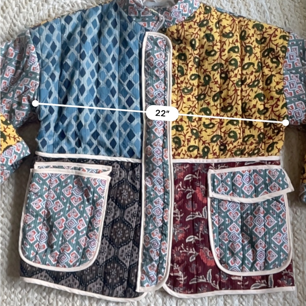Patchwork Jacket Eisctnd Quilted Jacket Women Pri… - image 7